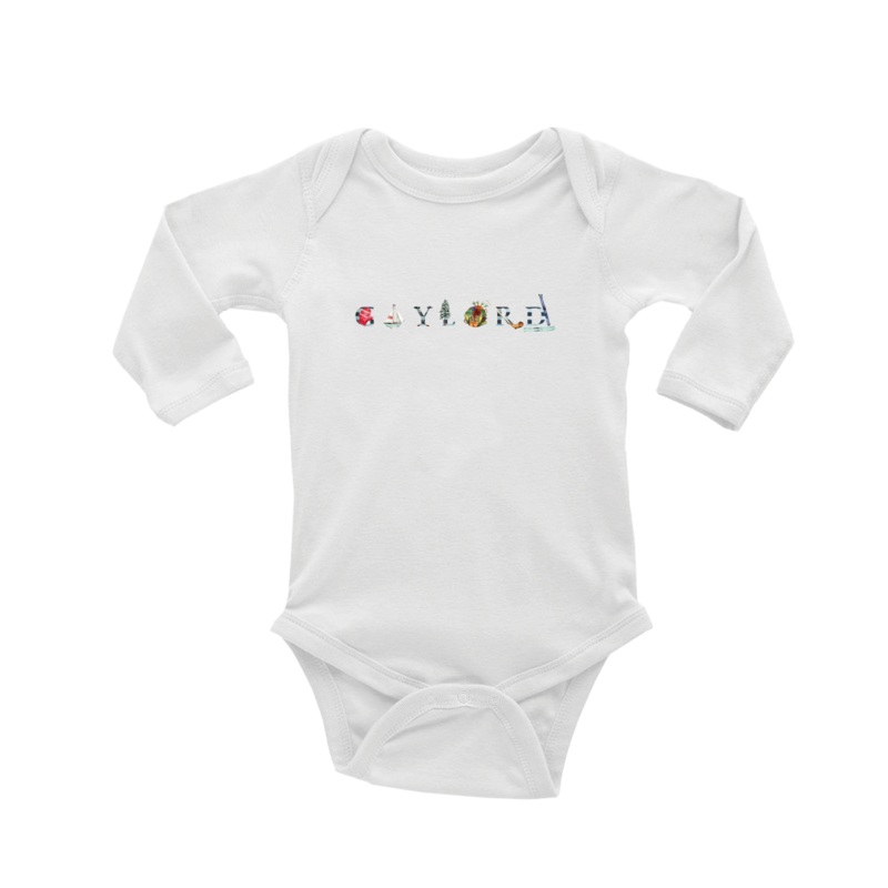 Gaylord baby snap up long sleeve
