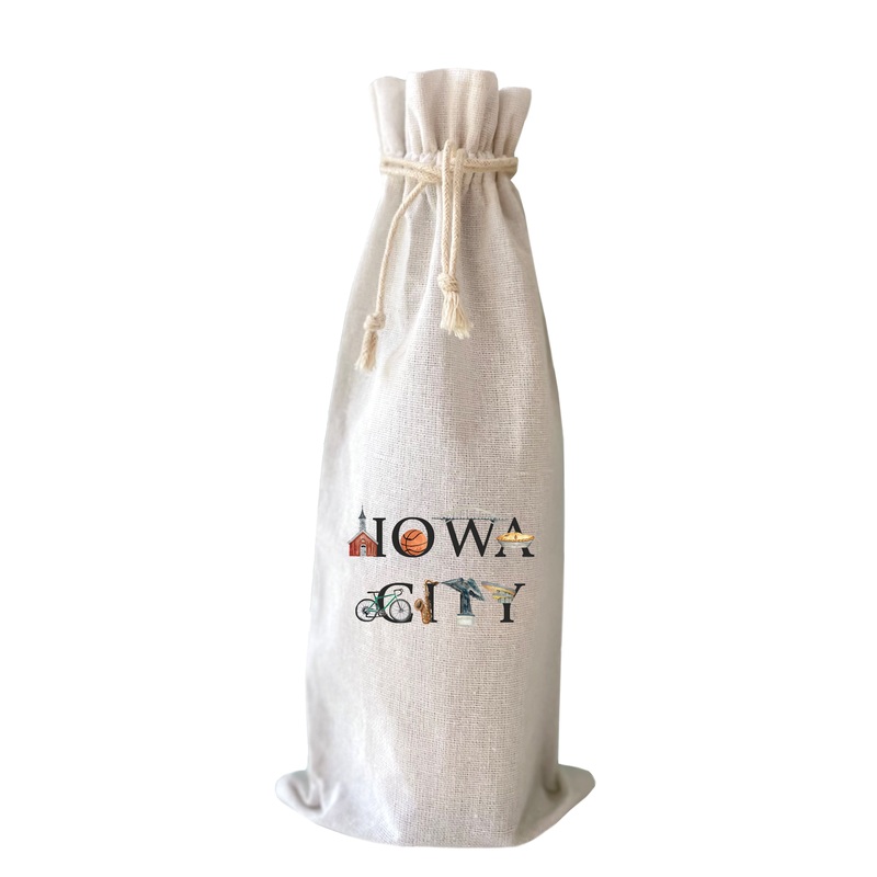 iowa city wine bag