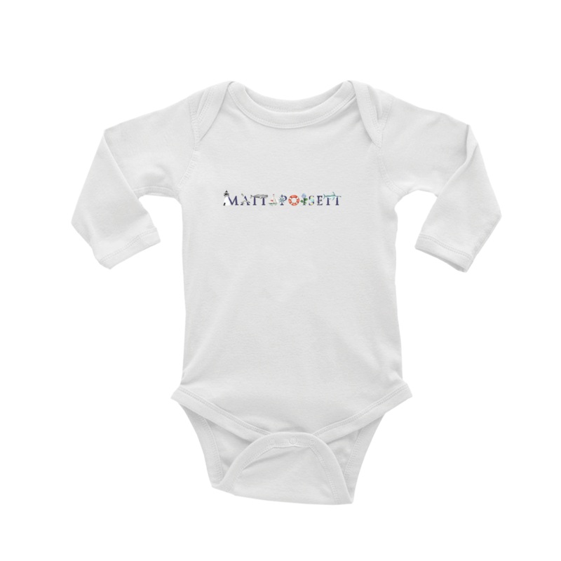 Mattapoisett baby snap up long sleeve