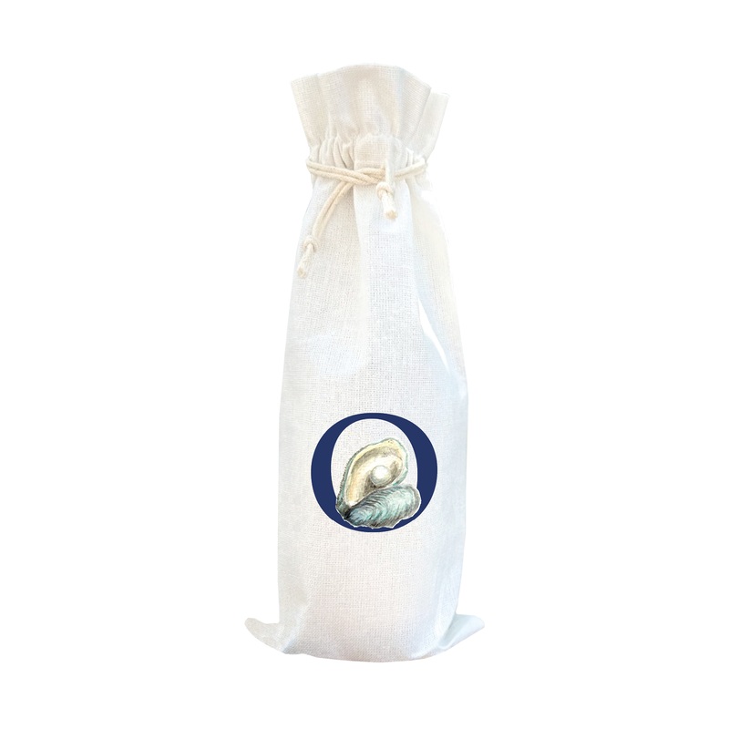 nautical alphabet – O wine bag