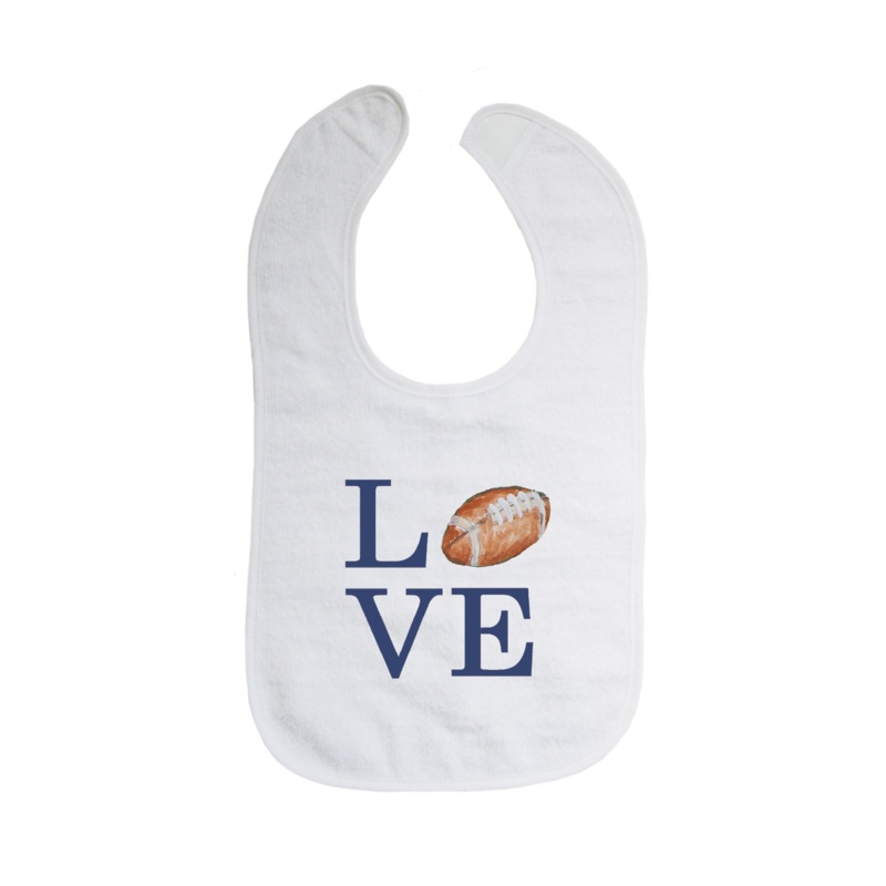 love football bib