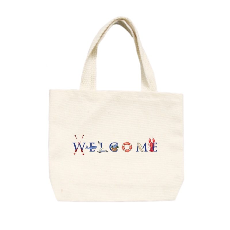 welcome small tote