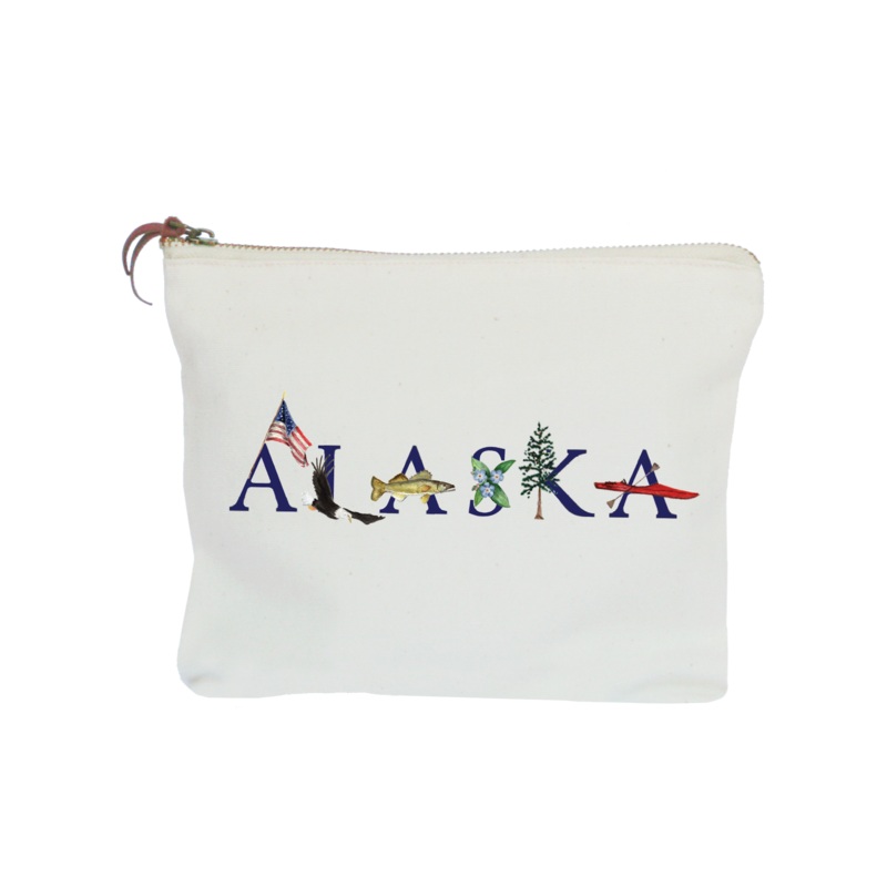 Alaska zipper pouch