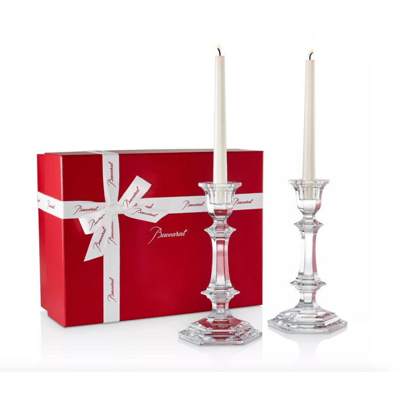 Baccarat Harcourt Candlesticks, Set of 2 S97428823