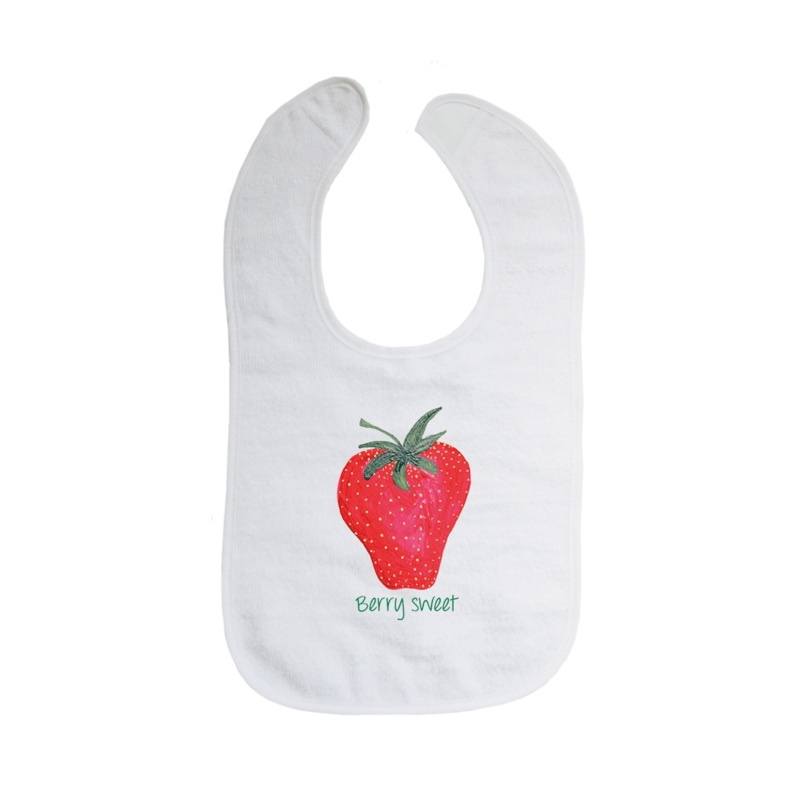 berry sweet bib