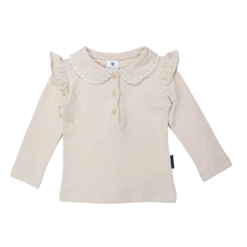Korango Collared Frill Top