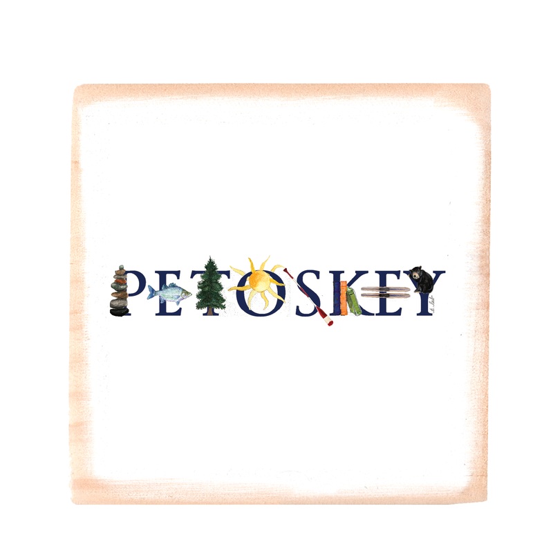 petoskey wood block