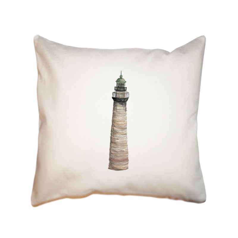 rockport, ma lighthouse square pillow