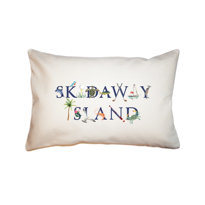 Skidaway Island large rectangle pillow