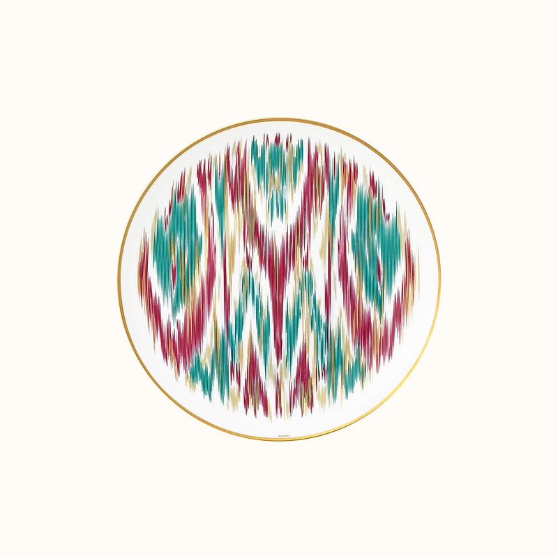 Voyage en Ikat dessert plate , $290 S97462587