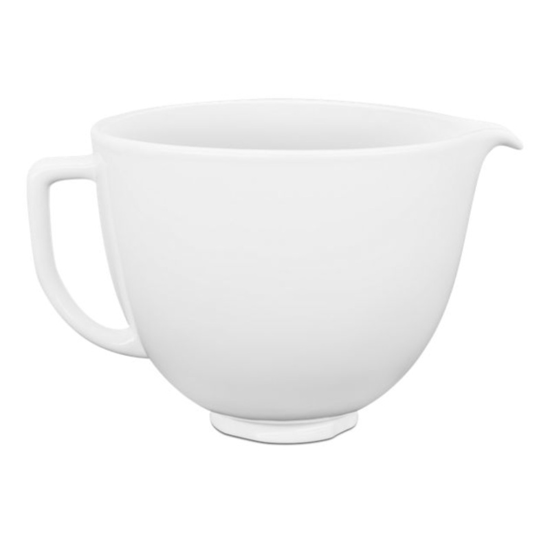 5 Quart White Chocolate Ceramic Bowl S97473610