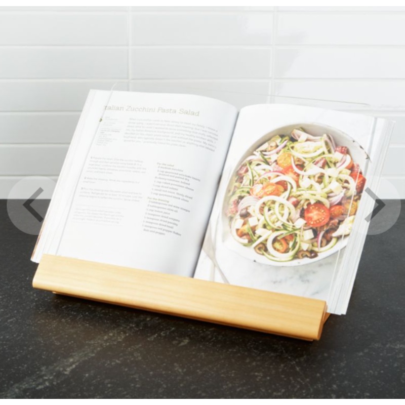 Acacia Wood Cookbook Stand