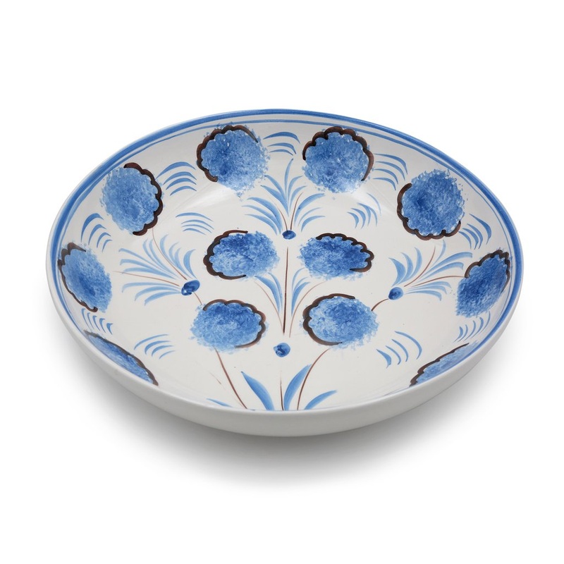 Blue Flower Serving Bowl S97467267