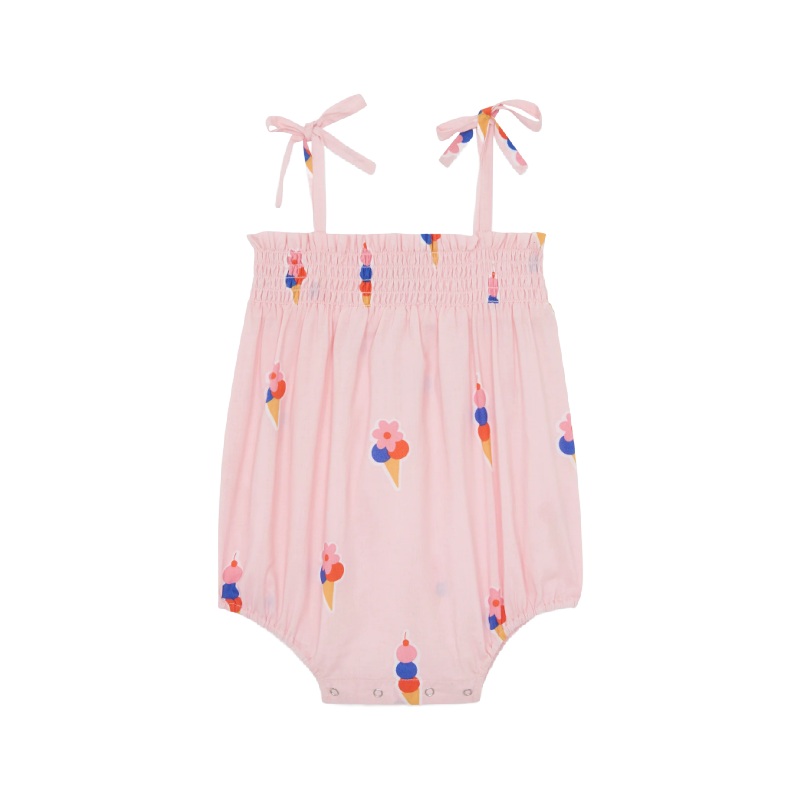 bonton calina baby jumpsuit gelato pink