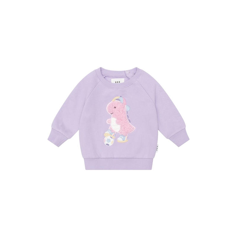 ORCHID SOCCERSAURUS SWEATSHIRT