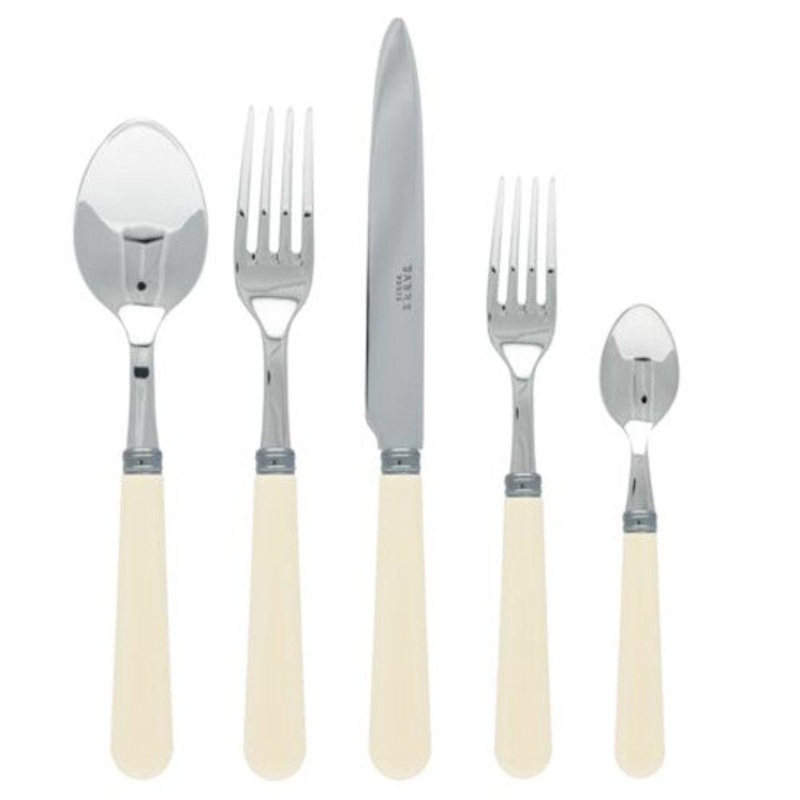 Basic 5 Piece Place Setting-Ivory  Sabre Paris S97463410