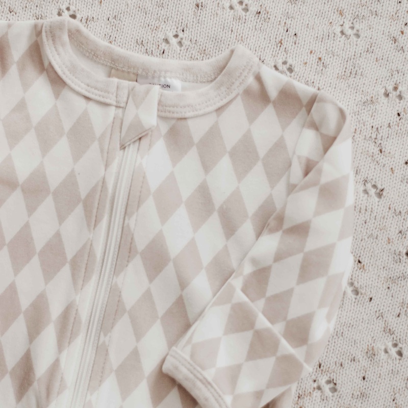 Bencer and Hazelnut Growsuit – Diamonds