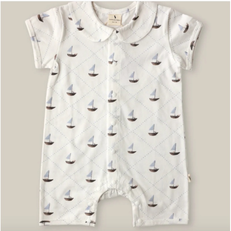 Fledge & Thread Cotton Rompers.