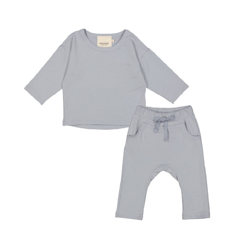 marmar copenhagen baby sweatsuit blue stone