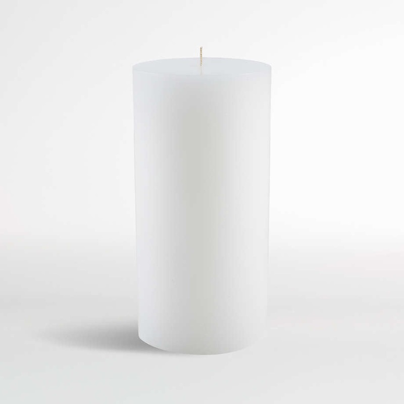 4×8 White Pillar Candle S97461513