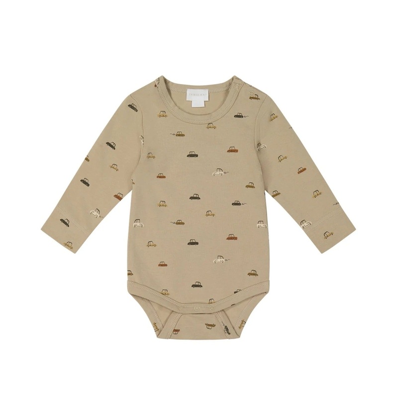 Jamie Kay Fernley Long Sleeve Bodysuit – Vintage Cars Khaki