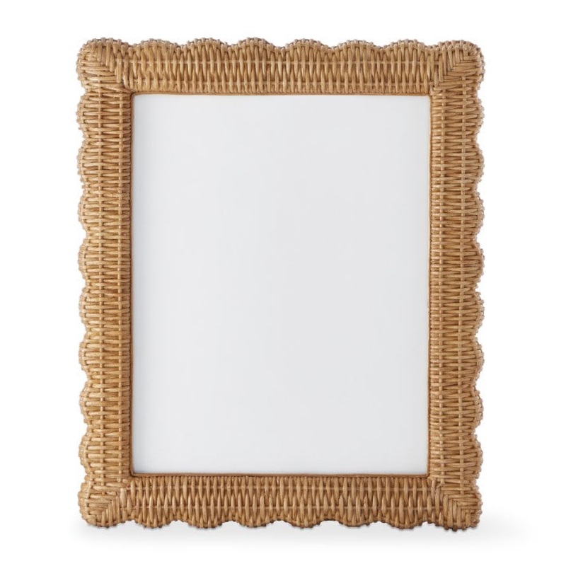 AERIN Wicker Scalloped Gallery Frame, 8 X 10 S97464783