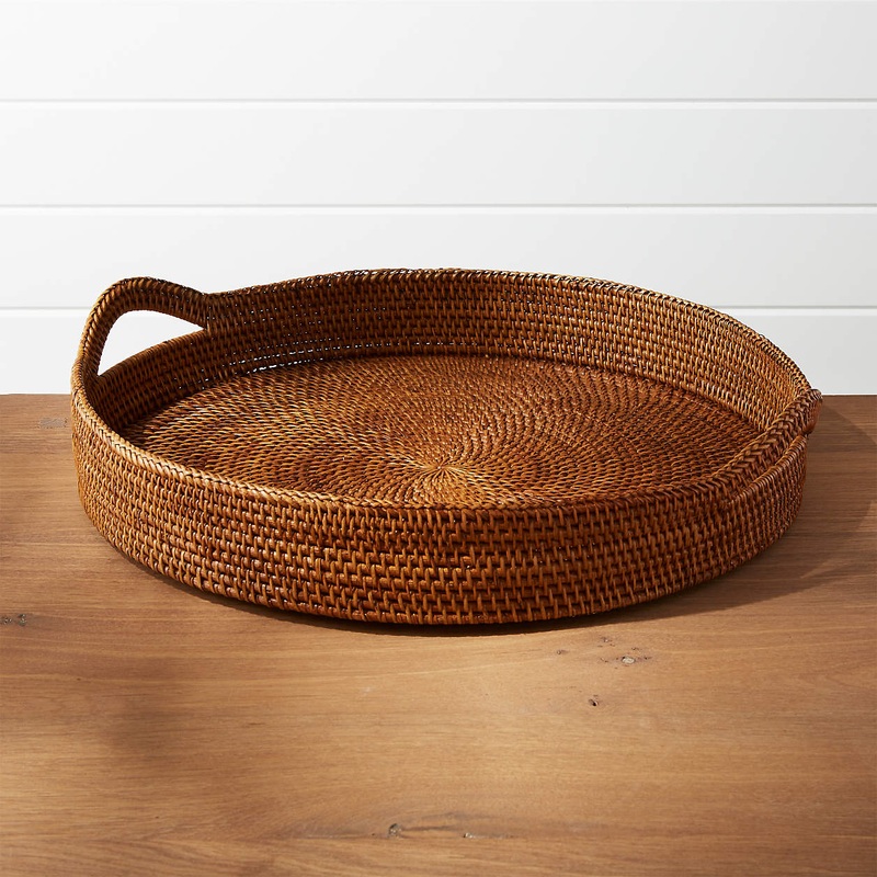 Artesia Rattan Tray