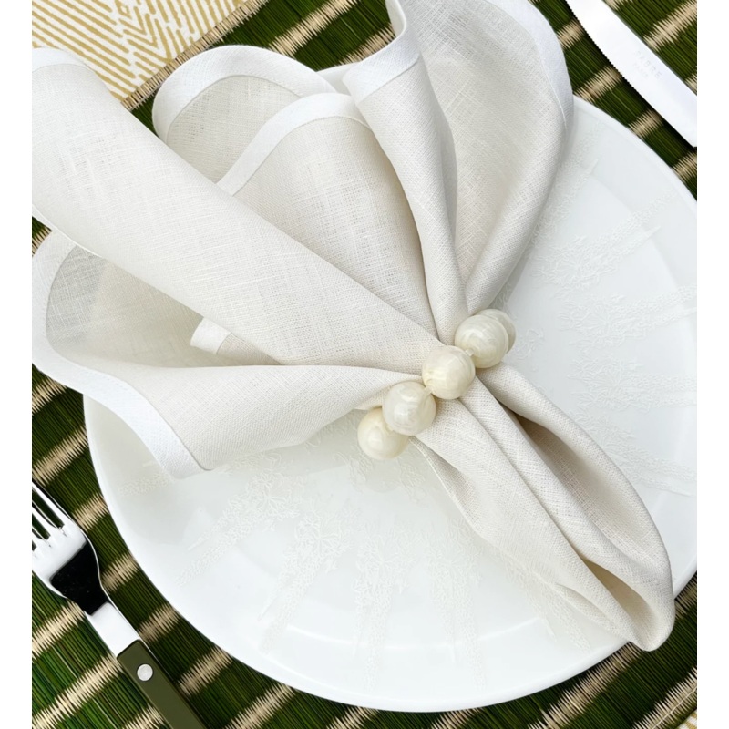 The ORB napkin rings set of 4