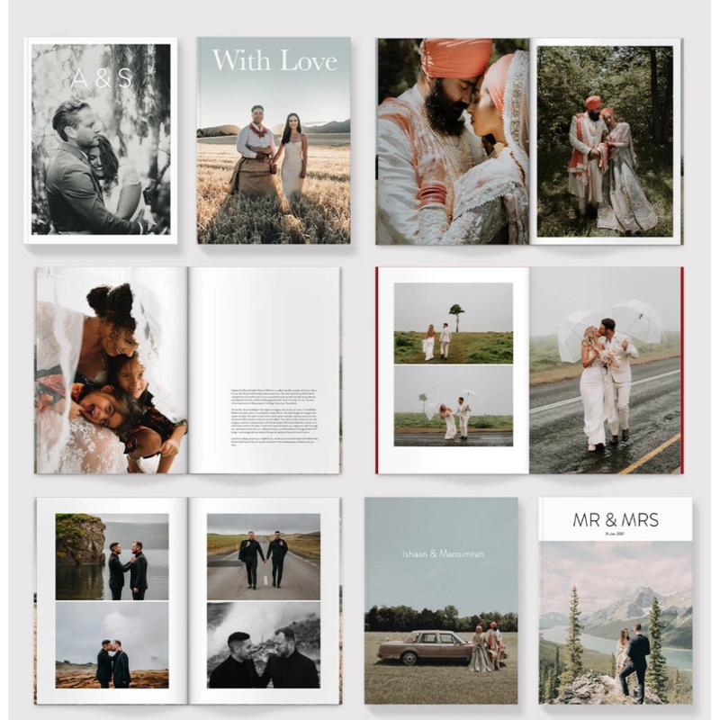 Wedding Magazine or Photo Album