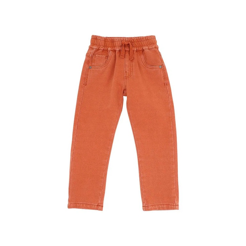 Fox & Finch Cool Dogs Pull On Knit Denim Jeans