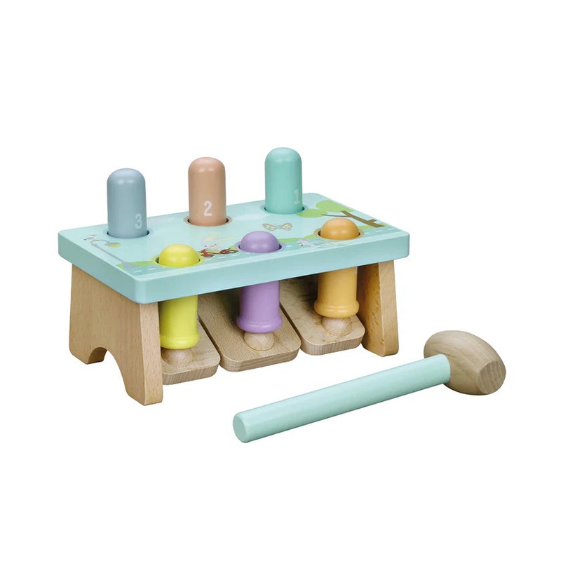 Pop Up Hammer Bench, First Birthday Gift, Toddler Toy