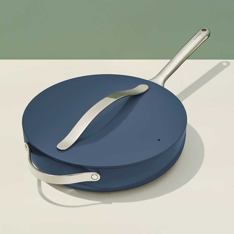 4.5 Quart Saut Pan (Cream)