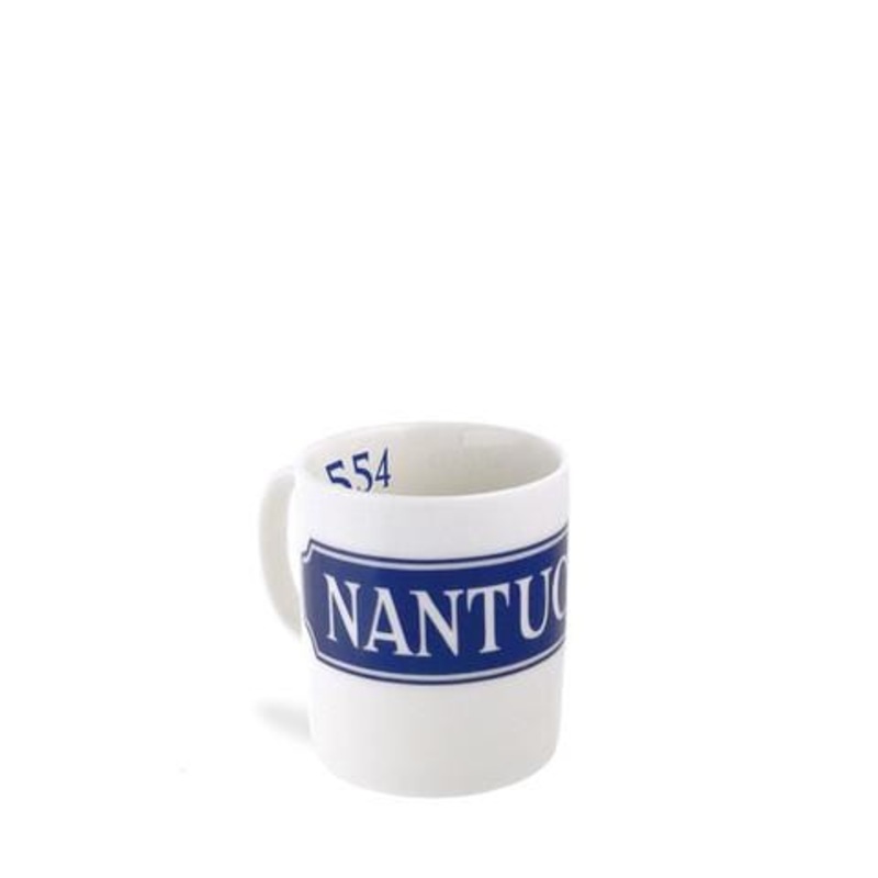 Blue Nantucket Quarterboard Mug – Exclusive 3.75