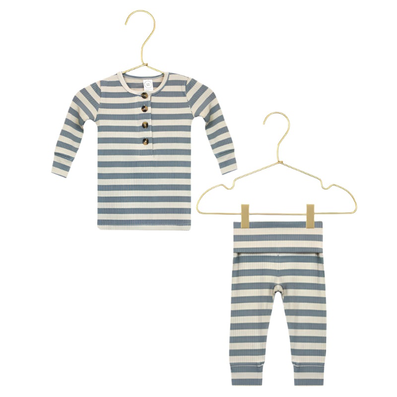 Lincoln Ribbed Top + Bottoms