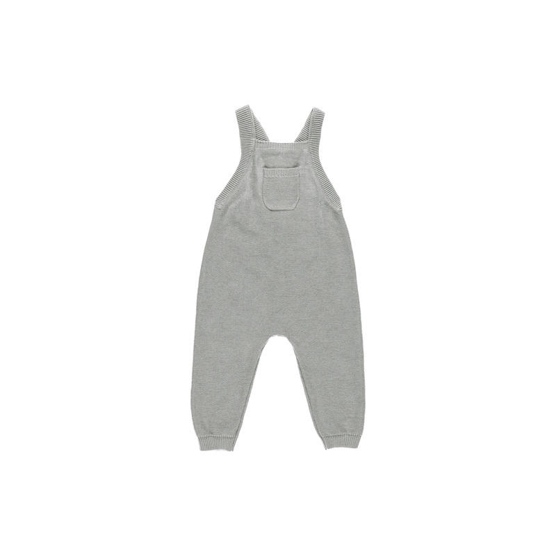 Knit Overall || Dusty Blue