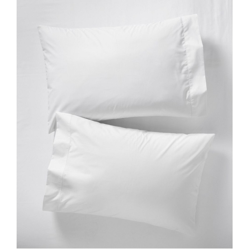 280-Thread-Count Pima Cotton Percale Pillowcases, Set of Two