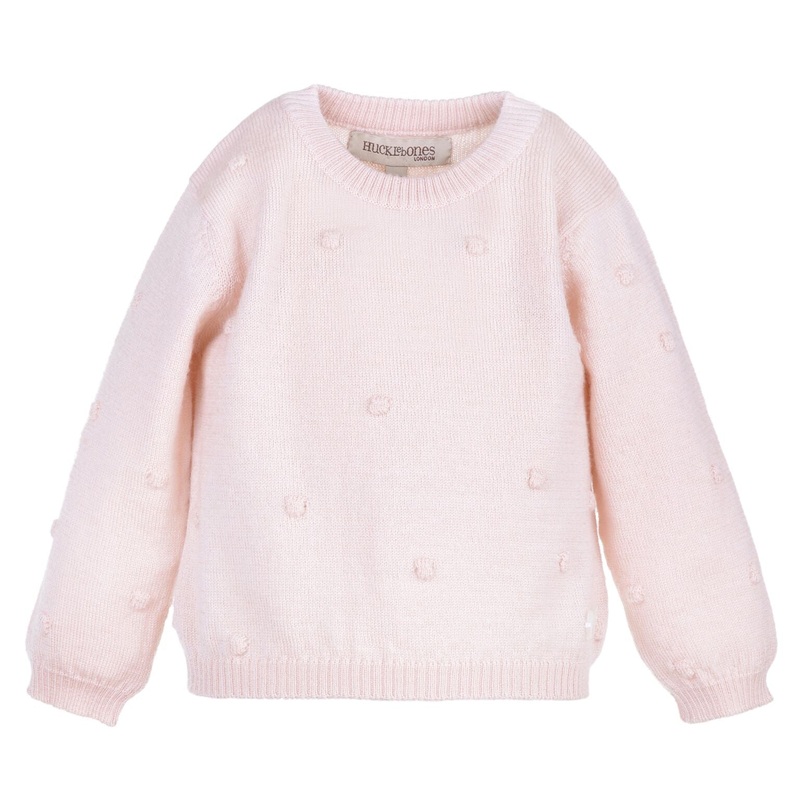 hucklebones pom pom stitch sweater