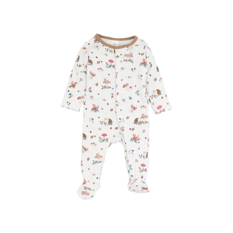 TOBY LS ZIP ONESIE