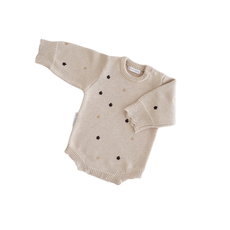 Ziggy Lou Bubble Knit Romper – Cosmo