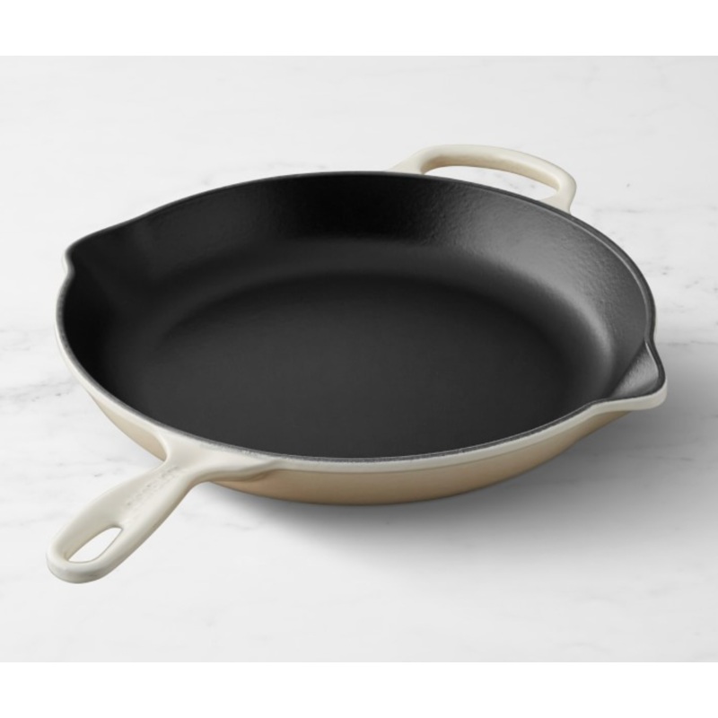 12 Enameled Cast Iron Skillet Fry Pan
