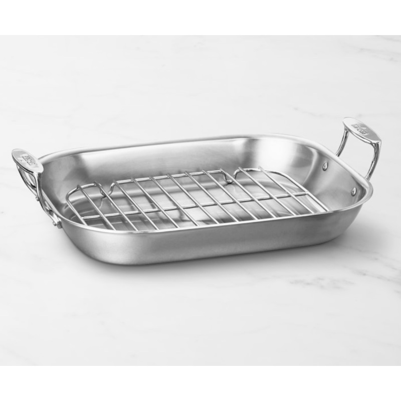 All-Clad Stainless-Steel Flared Roasting Pan, Extra Large