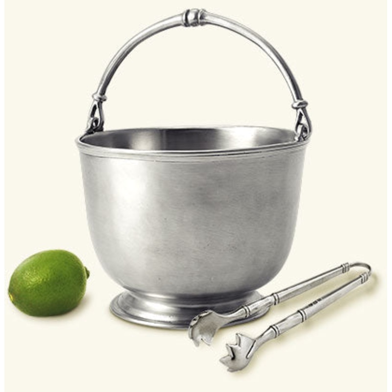 Bar Ice Bucket With Tongs Set S97467155