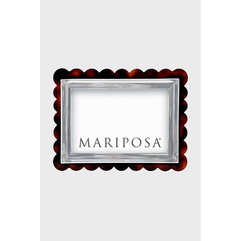 Tortoise Scallop Signature 4×6 Frame | Mariposa S97419097