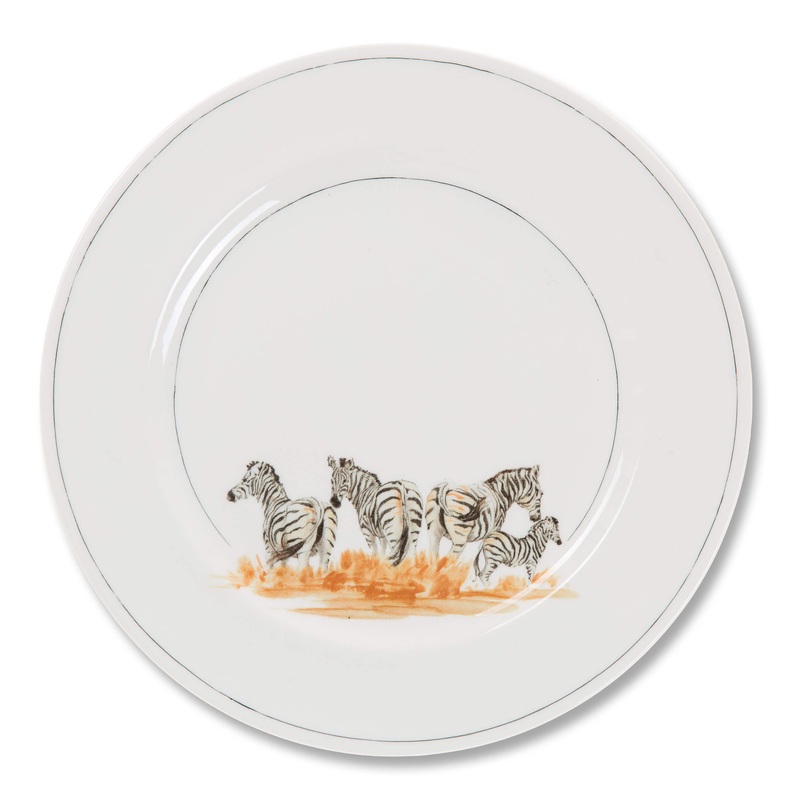 Zebras Dinner Plate