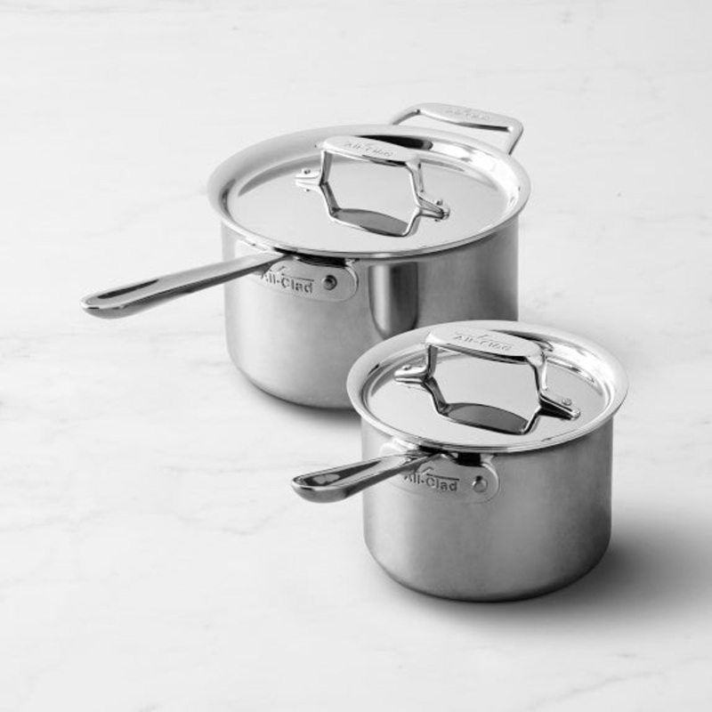 All-Clad D5 Stainless-Steel Saucepan S97470854