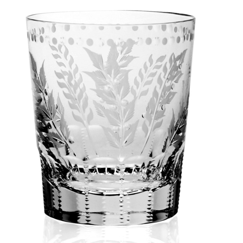 William Yeoward Crystal Fern Double Old Fashioned Tumbler