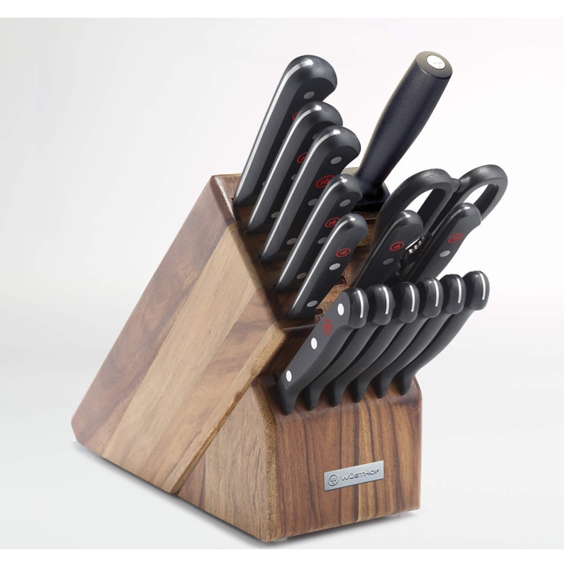 Wsthof  Gourmet 16-Piece Acacia Knife Block Set