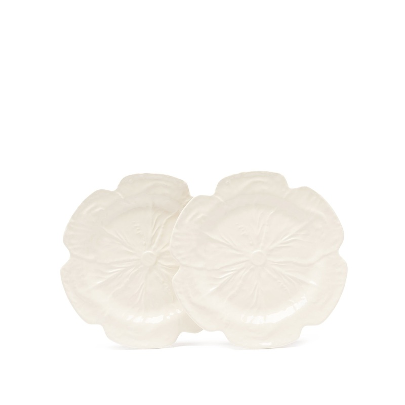 Bordallo PinheiroSet of two cabbage earthenware charger plates S97462626