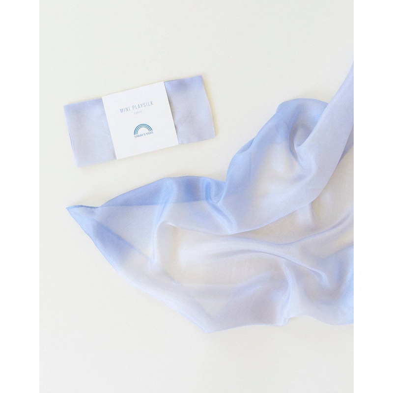 Mini Earth Playsilks – Open- Ended,100% Natural, Silk Toys ZP413838121538