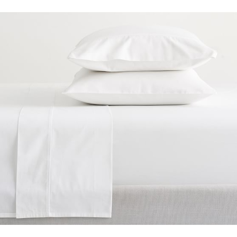 400-Thread-Count Organic Percale Sheet Set S97471577